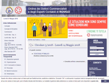 Tablet Screenshot of commercialistirovigo.org